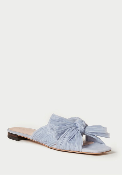 Daphne Blue Bow Slide from Loeffler Randall