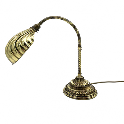 Vintage Brass Shell Lamp from Vinterior