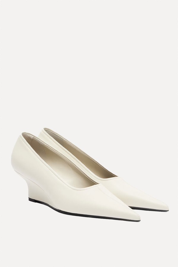 Sharp Leather Wedges  from Toteme