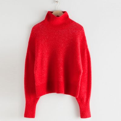 Soft Wool Blend Turtleneck Sweater from & Other Stories