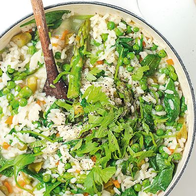 Green Vegetable Risotto