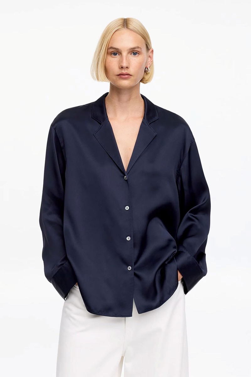Silk Satin Shirt