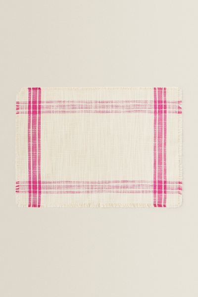 Placemat With Striped Border from Zara