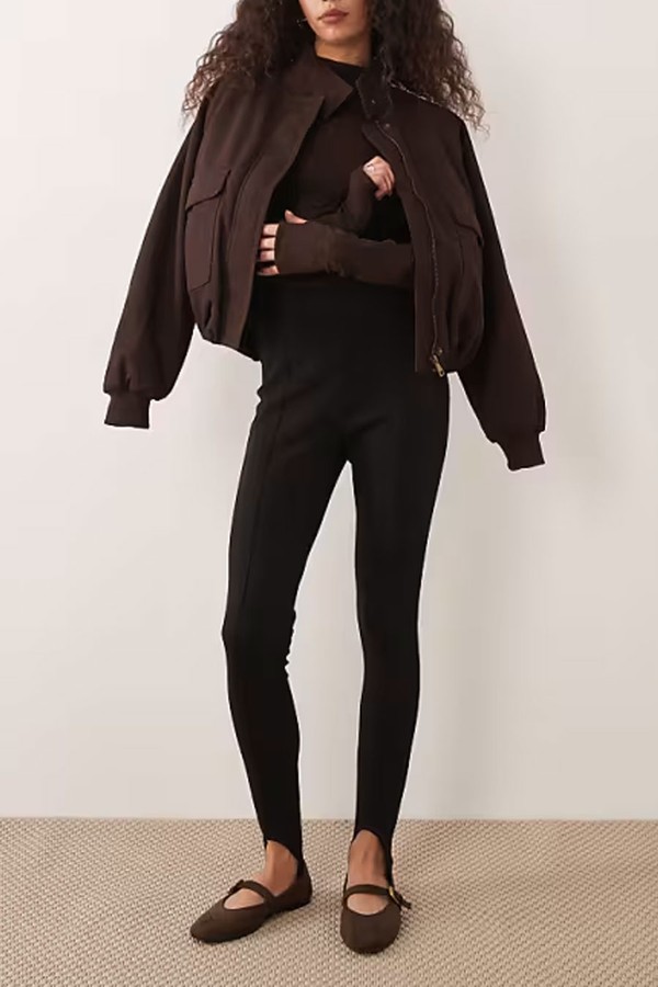 Pintuck Stirrup Leggings from ASOS DESIGN