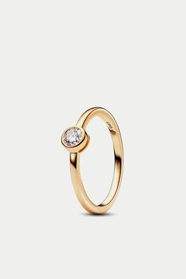 Era Bezel 14k Gold Lab-grown Diamond Ring