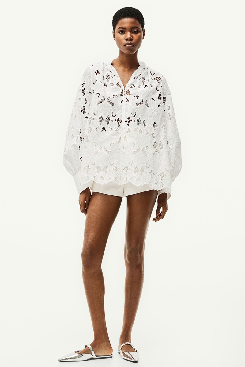 Broderie Anglaise Blouse