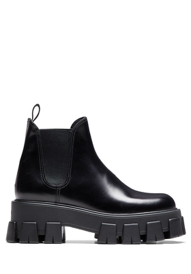 Slip-On Chunky Boots from Prada