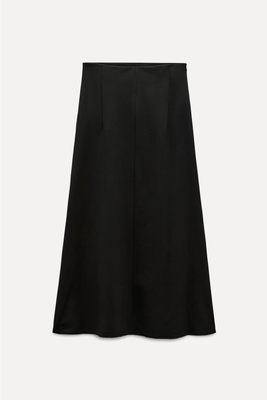 Layered Midi Skirt from Zara