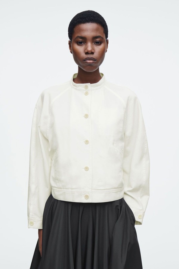 Oversized Cotton Bomber Jacket from COS