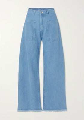 Frayed Wide Leg Jeans from Marques' Almeida 