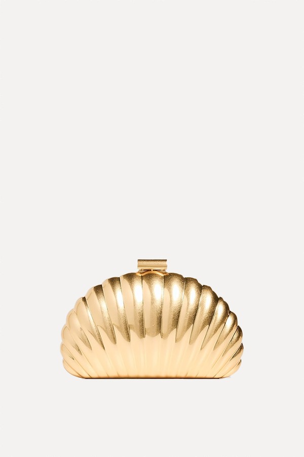 Monet Shell Clutch from Simkhai
