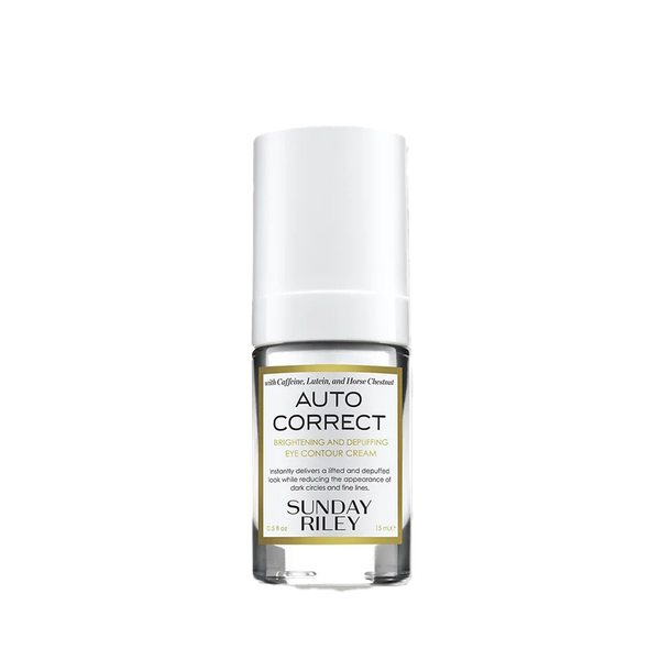 Auto Correct Brightening & Depuffing Eye Contour Cream from SUNDAY RILEY 