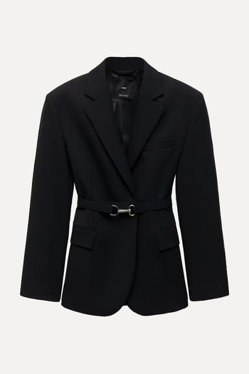 Belt Structured Blazer