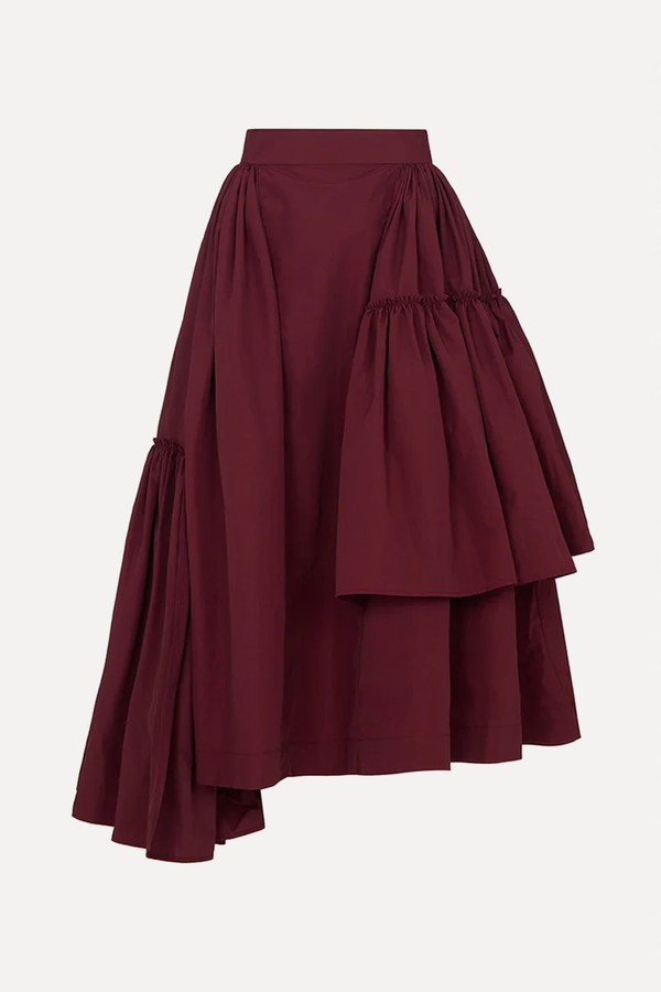 x from CALAIS ASYMMETRIC WIND BREAKER SKIRT, £149 | The Kemist