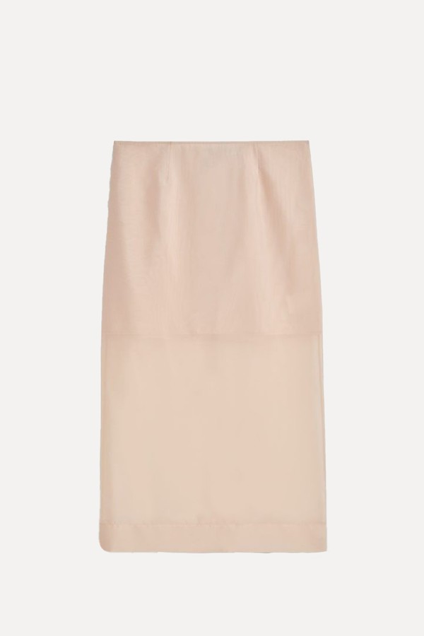 Sheer Column Skirt from COS