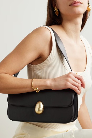 Phoenix Baguette Leather Shoulder Bag from NEOUS