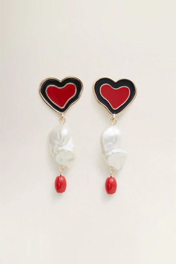 Pearl Earrings from Mango