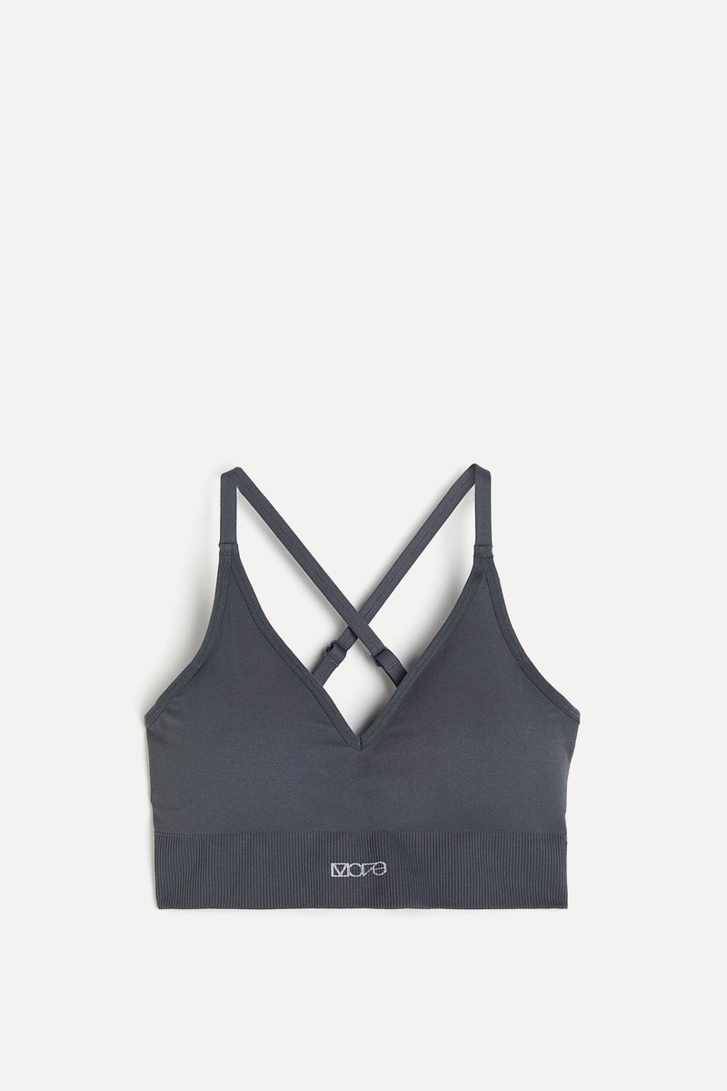 DryMove Seamless Light Support Sports Bra  from H&M