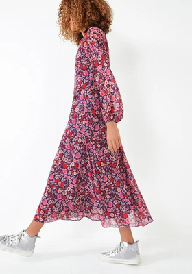 Demi Floral Midi Dress from Hush