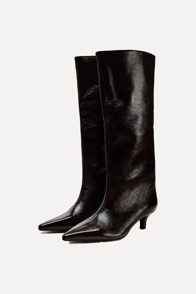 Kitten Heel Boots from Zara