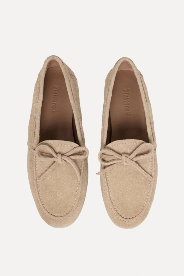 Fatima Suede Loafers from Flattered