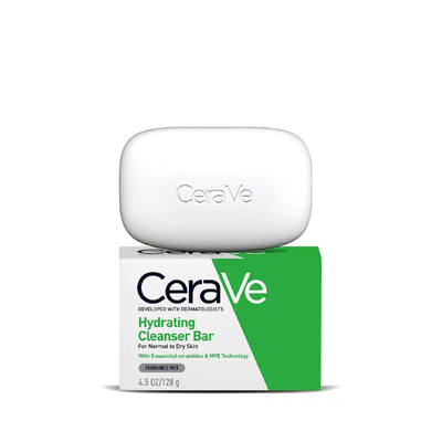 Hydrating Cleanser Bar with Hyaluronic Acid and Ceramides from CeraVe