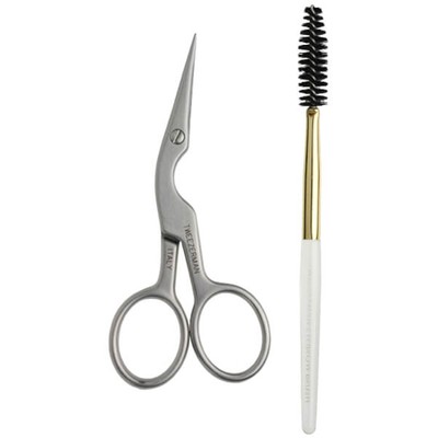 Brow Shaping Scissors And Brush from Tweezerman