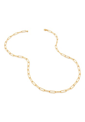 Alta Textured Chain Necklace from Monica Vinader