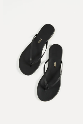 Liners Matte-Leather Flip Flops  from Tkees