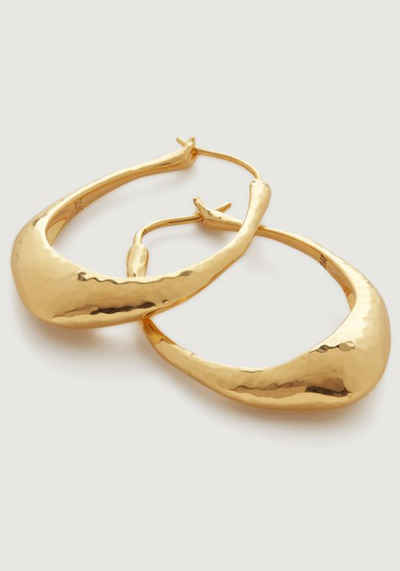 Deia Medium Hoop Earrings from Monica Vinader