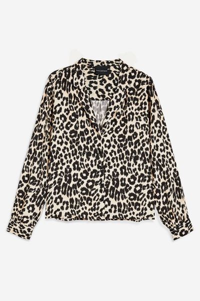 Animal Print Shirt from Topshop