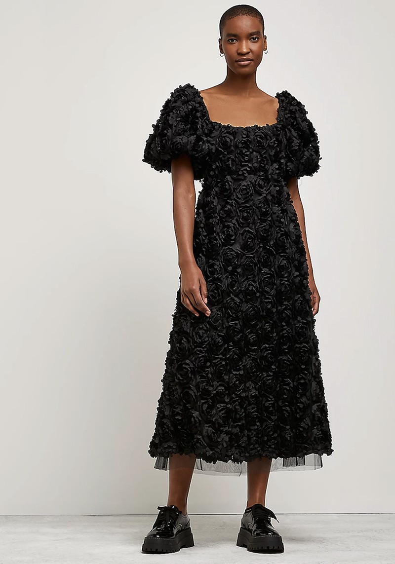 3D Floral Midi Dress from River Island