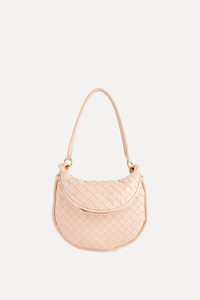 Gemelli Leather Shoulder Bag from Bottega Veneta