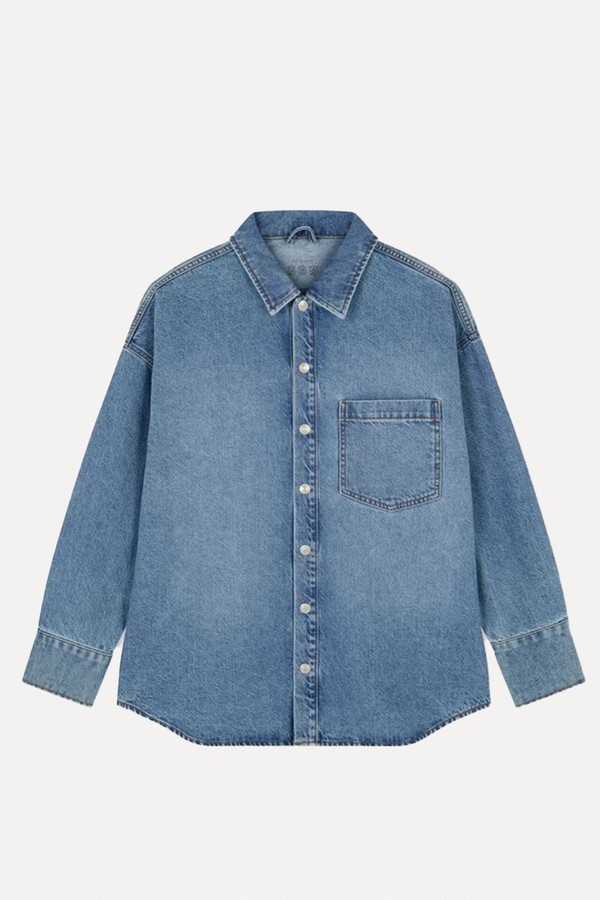 Relaxed Denim Shirt