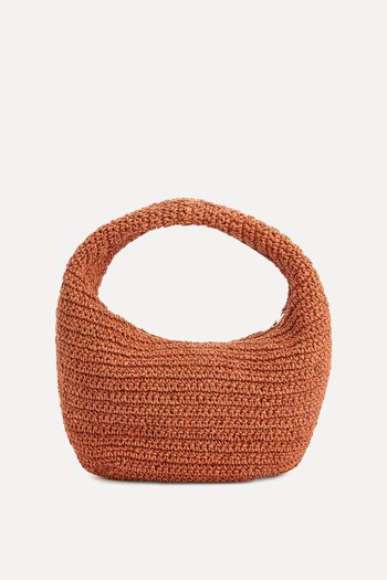 Rounded Straw Bag from ARKET 