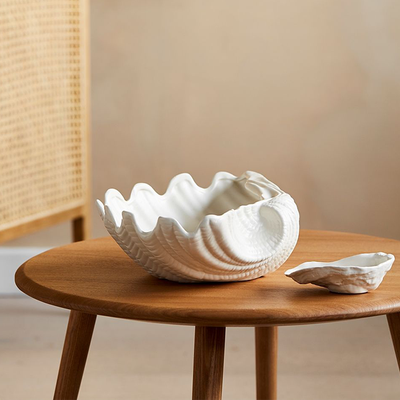 Ceramic Shell Bowl from Rose & Grey