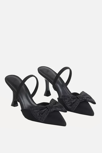 Bow-Detailed Slingbacks from H&M