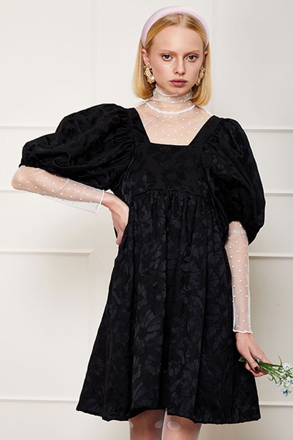 Dream Poppy Preen Jacquard Mini Dress from Sister Jane