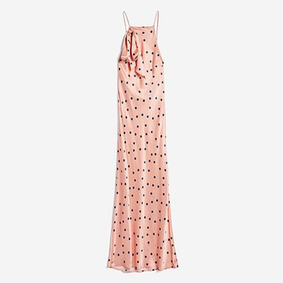 Spot Jacquard Slip Dress, £49.00, Topshop