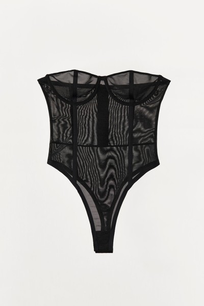 Tulle Corset Bodysuit from Zara