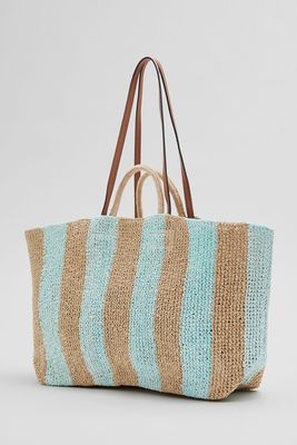 Large Woven Straw Tote from & Other Stories