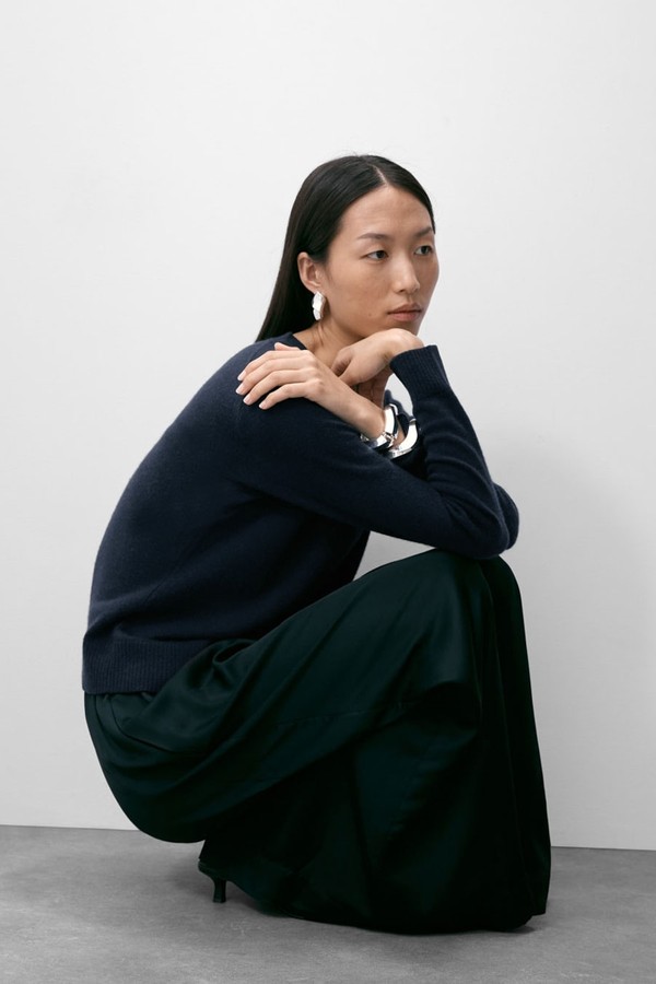 Pure Cashmere Crew Neck Jumper from Marks & Spencer