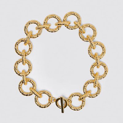 XL Chain Link Necklace from Zara
