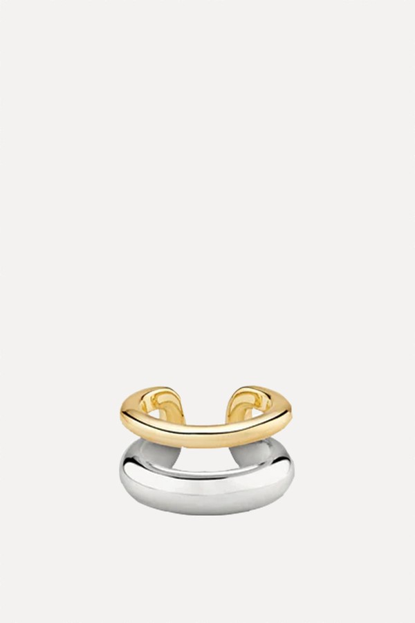 Duet Mixed Ear Cuff from Mejuri