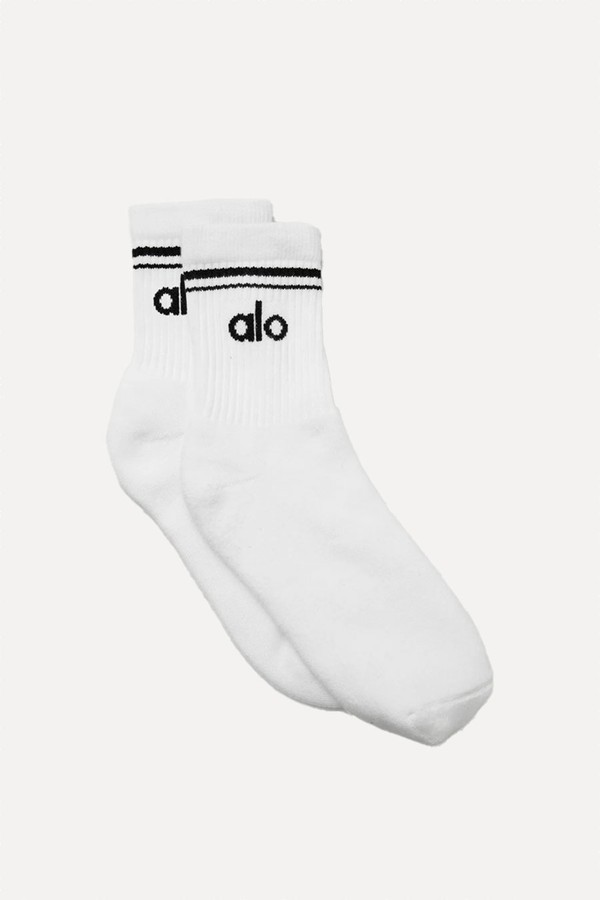 Half-Crew Throwback Socks from Alo