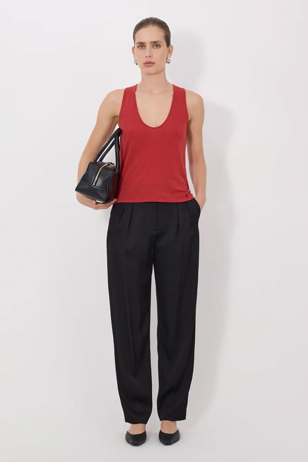 Albia Lds U Neck Tank Top from LouLou De Saison