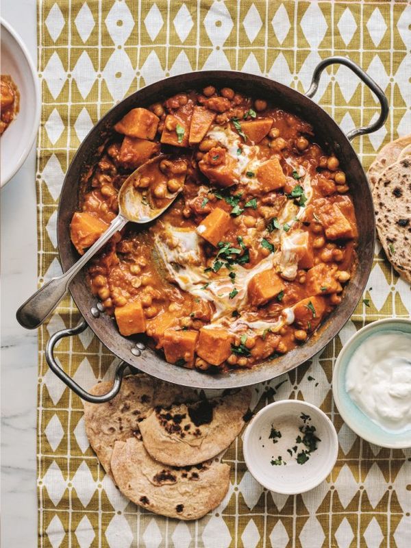 Chickpea & Sweet Potato Curry