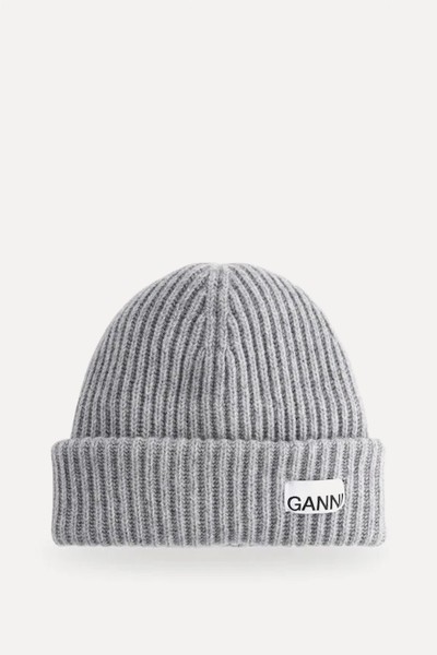  Structured Rib Beanie from GANNI