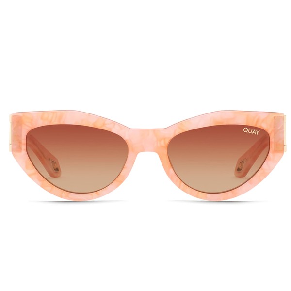 Mad Cute Orange Tortoise Sunglasses  from Quay