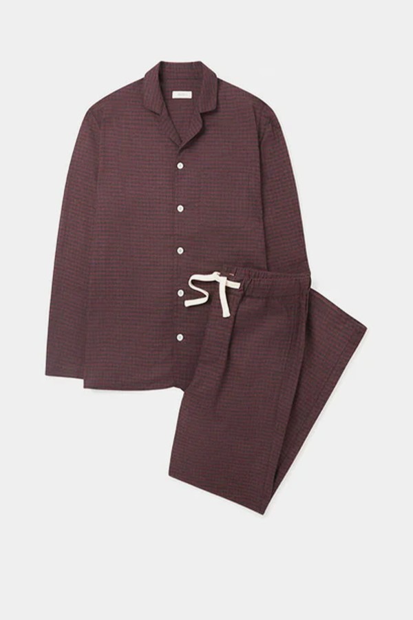 Check Cotton Cashmere Pyjamas from Sirplus